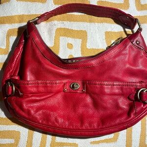 Great condition Marc Jacobs Red Leather shoulder bag.